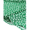 image:imageAllegra K Womens Printed Square Neck Short Sleeve Fit and Flare DressesGreenfloral