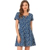 Blue-floral