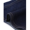image:imageAllegra K Womens Denim Cardigan 34 Sleeve Collarless Jean JacketsDenim Blue