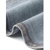 image:imageAllegra K Womens Denim Cardigan 34 Sleeve Collarless Jean JacketsGray