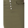 image:imageAllegra K Womens Jean Skirts Split High Waisted Stretchy Denim Pencil SkirtArmy Green