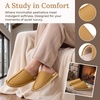 image:imageAllegra K Womens SlipOn House Shoes Flat Waterproof SlippersKhaki