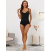 image:imageAllegra K Women Body Shaper U Neck Sleeveless Adjustable Straps TopsBlack