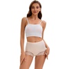 image:imageAllegra K Women High Waisted Lace Tummy Control Butt Lifter ShapewearBeige