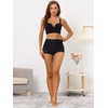 image:imageAllegra K Women High Waisted Lace Tummy Control Butt Lifter ShapewearBlack