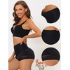 image:imageAllegra K Women High Waisted Lace Tummy Control Butt Lifter ShapewearBlack