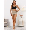 image:imageAllegra K Women High Waisted Lace Tummy Control Butt Lifter ShapewearLight Brown