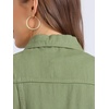 image:imageAllegra K Womens Washed Denim Vest Sleeveless Jean JacketBean Green