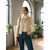 image:imageAllegra K Womens Washed Denim Vest Sleeveless Jean JacketBeige