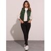 image:imageAllegra K Womens Washed Denim Vest Sleeveless Jean JacketDark Green