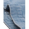 image:imageAllegra K Womens Washed Denim Vest Sleeveless Jean JacketLight Blueb
