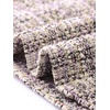 image:imageAllegra K Puff Sleeve Tops for Womens Vintage Tweed Peter Pan Collar ShirtPurple