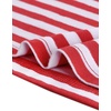 image:imageAllegra K Womens Striped Shirts Peter Pan Collar Casual Long Sleeve TopRed