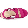 image:imageAllegra K Women Espadrilles Platform Slingback Ankle Strap Wedges SandalsHot Pink