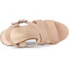 image:imageAllegra K Women Espadrilles Platform Slingback Ankle Strap Wedges SandalsNude