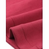 image:imageAllegra K Faux Suede Blazer for Womens Lapel One Button Work Suit JacketRed