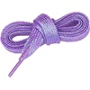 image:imageAllegra K Glitter Sparkling Flat Shoelace Shiny Shoe String for Boot 1 PairPurple
