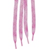 image:imageAllegra K Glitter Sparkling Flat Shoelace Shiny Shoe String for Boot 1 PairRose Red