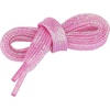 image:imageAllegra K Glitter Sparkling Flat Shoelace Shiny Shoe String for Boot 1 PairRose Red