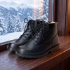 image:imageAllegra K Women Ankle Snow Boots Waterproof Warm Flat Lace UpBlack