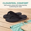 image:imageAllegra K Women Bow Decor Flat Thong Slip on Sandals Flip FlopsBlack