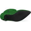 image:imageAllegra K Women Glitter Pointed Toe Stiletto Heels Over the Knee BootsGreen
