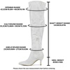 image:imageAllegra K Women Glitter Pointed Toe Stiletto Heels Over the Knee BootsWhite Silver