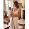 image:imageAllegra K Women Nursing Bra Crossover Maternity PulloverBeige