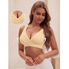image:imageAllegra K Women Nursing Bra Crossover Maternity PulloverBeige
