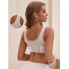 image:imageAllegra K Women Nursing Bra Crossover Maternity PulloverWhite