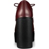image:imageAllegra K Women Patent Leather Platform Lace Up Chunky Heel Ankle BootsBurgundy