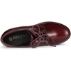 image:imageAllegra K Women Patent Leather Platform Lace Up Chunky Heel Ankle BootsBurgundy