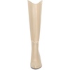 image:imageAllegra K Women Stiletto Heel Pointy Toe Knee High Back Zip BootBeige