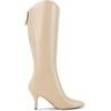 image:imageAllegra K Women Stiletto Heel Pointy Toe Knee High Back Zip BootBeige