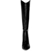 image:imageAllegra K Women Stiletto Heel Pointy Toe Knee High Back Zip BootBlack