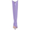 image:imageAllegra K Women Stiletto Heel Pointy Toe Knee High Back Zip BootPurple