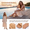 image:imageAllegra K Women Woven Rattan Flat Slip on Slide SlippersBeige