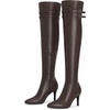 image:imageAllegra K Womens Buckle Over Knee High Boots Thigh High Heel BootsCoffee
