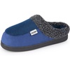 image:imageAllegra K Womens Fuzzy Flat Non Slip Warm Slip on SlippersDark Blue