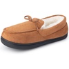 image:imageAllegra K Womens Fuzzy House Shoes Flat Bow Backless SlippersDark Brown