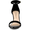 image:imageAllegra K Womens Open Toe Sandals Kitten HeeledBlack