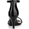 image:imageAllegra K Womens Open Toe Sandals Kitten HeeledBlack