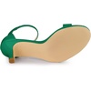 image:imageAllegra K Womens Open Toe Sandals Kitten HeeledGreen