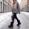 image:imageAllegra K Women Lightweight Comfortable Warm Laceup Nonslip Snow BootsBlack