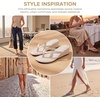 image:imageAllegra K Womens Casual Wedge Heel Thong Slip on Sandals Flip FlopsBeige