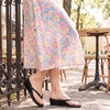 image:imageAllegra K Womens Casual Wedge Heel Thong Slip on Sandals Flip FlopsBlack