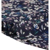 image:imageAllegra K Womens Floral Printed Flutter Short Sleeve V Neck Chiffon DressNavy Blue