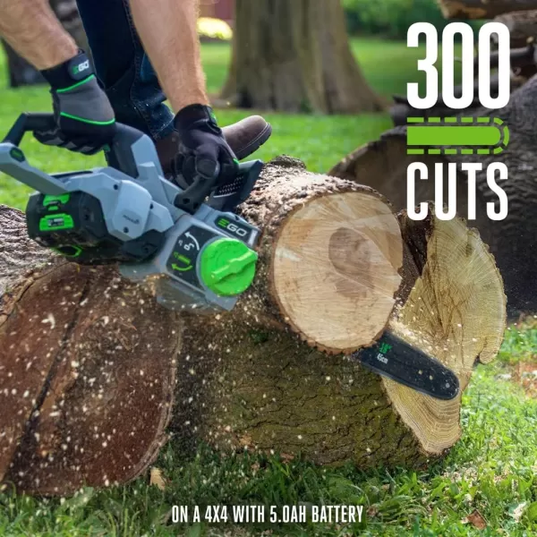 EGO CS2000 20-Inch 56-Volt Lithium-ion Cordless Chainsaw with Digital Display and LED Work Light, Battery and Charger not Included)