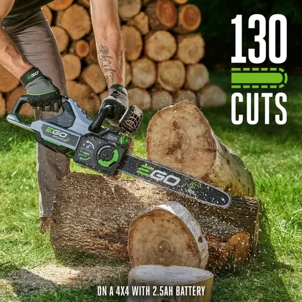 EGO CS2000 20-Inch 56-Volt Lithium-ion Cordless Chainsaw with Digital Display and LED Work Light, Battery and Charger not Included / G2)