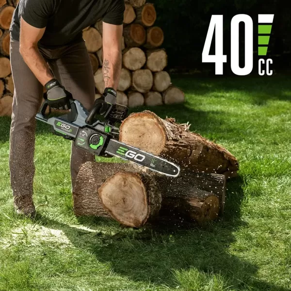 EGO CS2000 20-Inch 56-Volt Lithium-ion Cordless Chainsaw with Digital Display and LED Work Light, Battery and Charger not Included / G2)